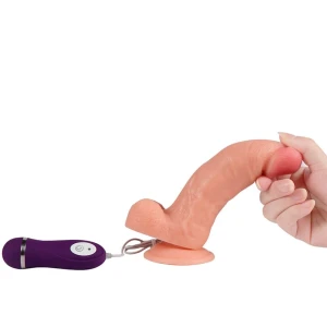 SHEQU - IRON DRAGON VIBRATEUR DILDO AVEC TÃLÃCOMMANDE 17,5 CM